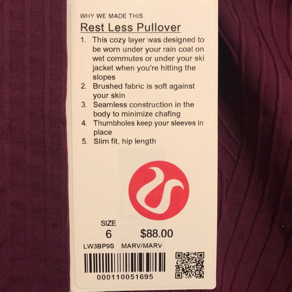 Lululemon Rest Less Pullover - Picture 4 of 5